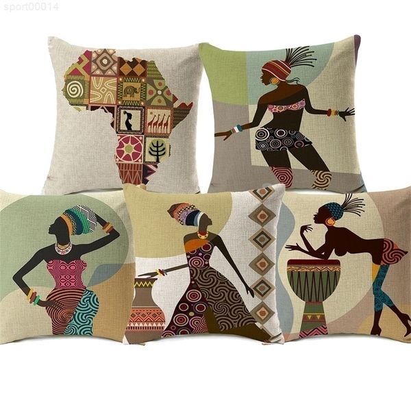 18 styles modern fashion african woman dance covers folk exotic africa life painting map art cushion cover sofa linen pillow case
18 styles modern fashion african woman dance covers folk exotic africa life painting map art cushion cover sofa linen pillow case