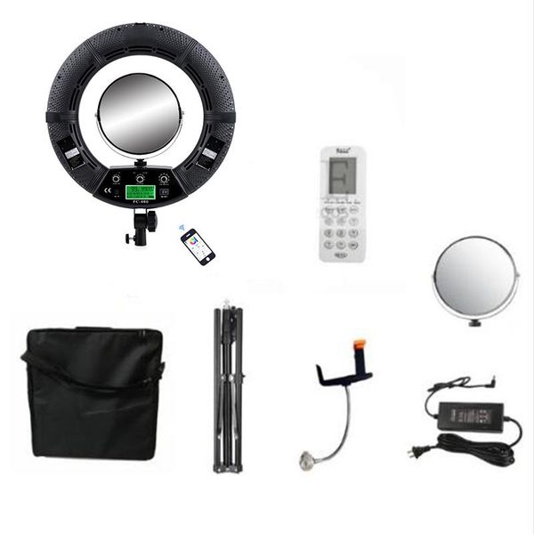 flash heads yidoblo fc-480 adjust fashion rgb led ring light 480 video makeup lamp pography studio broadcast +2m stand+ bag
flash heads yidoblo fc-480 adjust fashion rgb led ring light 480 video makeup lamp pography studio broadcast +2m stand+ bag
