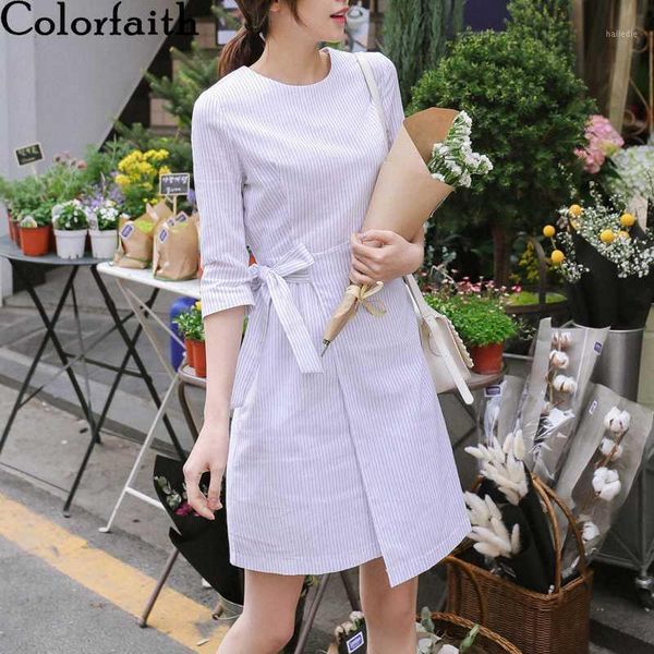 colorfaith new 2020 women spring summer dress casual striped asymmetrical high waist zipper lace up bow fashionable dress dr90261, Black;gray
colorfaith new 2020 women spring summer dress casual striped asymmetrical high waist zipper lace up bow fashionable dress dr90261, Black;gray