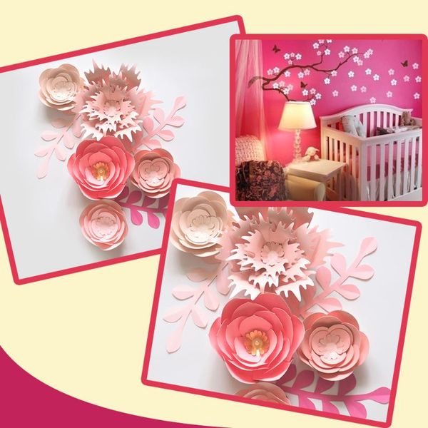 Handmade Cardstock Rose DIY Paper Flowers Leaves Set For Wedding & Event Backdrops Decorations Nursery Wall Deco Video Tutorials
Handmade Cardstock Rose DIY Paper Flowers Leaves Set For Wedding & Event Backdrops Decorations Nursery Wall Deco Video Tutorials