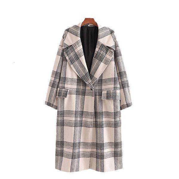 2021 new elegant women turn down collar overcoat fashion ladies plaid long coats streetwear female chic loose pocket outercoat n9ie, Black
2021 new elegant women turn down collar overcoat fashion ladies plaid long coats streetwear female chic loose pocket outercoat n9ie, Black