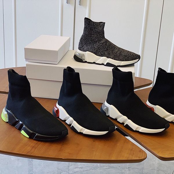 classic womens mens speed sock shoes sneakers knitting slip-on casual speed trainer sneakers dress walking black red triple platform shoe
classic womens mens speed sock shoes sneakers knitting slip-on casual speed trainer sneakers dress walking black red triple platform shoe