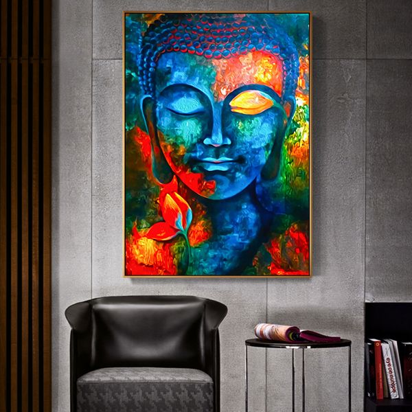 canvas painting wall posters and prints abstract colorful buddha statue wall art pictures for living room decoration dining l home decor
canvas painting wall posters and prints abstract colorful buddha statue wall art pictures for living room decoration dining l home decor