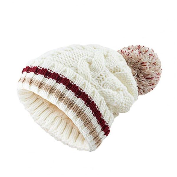 beanie/skull caps women winter pompom striped woolen yarn twist knitted plush warm beanie hat cap, Blue;gray
beanie/skull caps women winter pompom striped woolen yarn twist knitted plush warm beanie hat cap, Blue;gray