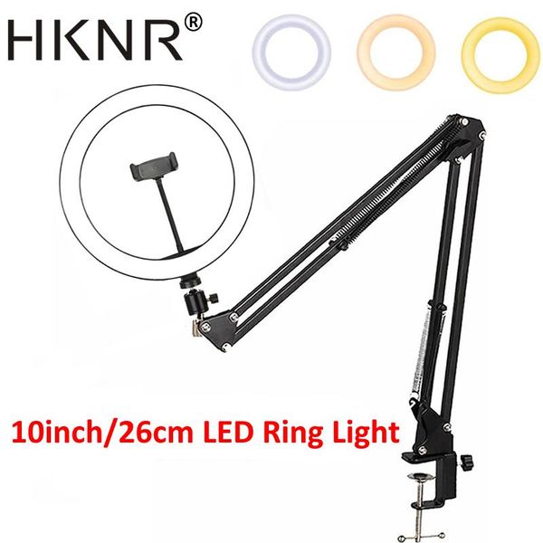 26cm video light dimmable led selfie ring light with arm table holder pgraphy usb ring lamp for makeup youtube
26cm video light dimmable led selfie ring light with arm table holder pgraphy usb ring lamp for makeup youtube