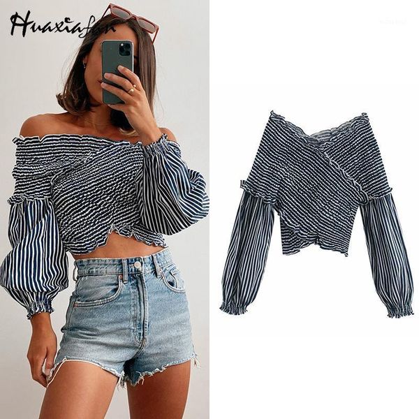huaxiafan women blouse crossover cropped strip wrap blouses vintage slash neck lantern sleeve ruffles shirts blusas mujer 1, White
huaxiafan women blouse crossover cropped strip wrap blouses vintage slash neck lantern sleeve ruffles shirts blusas mujer 1, White