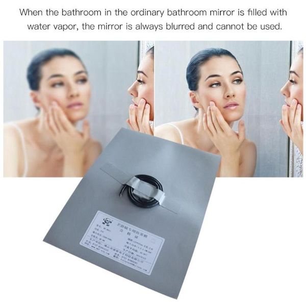 bath accessory set bathroom mirror protective-film self-timer waterproof anti-fog electric heating glass heater special film 400mm * 600mm
bath accessory set bathroom mirror protective-film self-timer waterproof anti-fog electric heating glass heater special film 400mm * 600mm