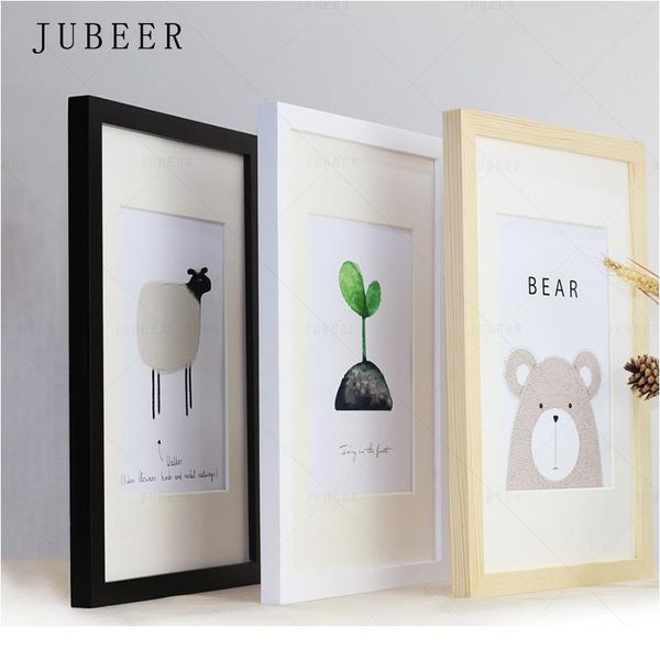 nordic простая деревянная рамка a4 a3 черный белый цвет картина фото рамки для стены кадры кадров стены фото рамка ho bbyrtc