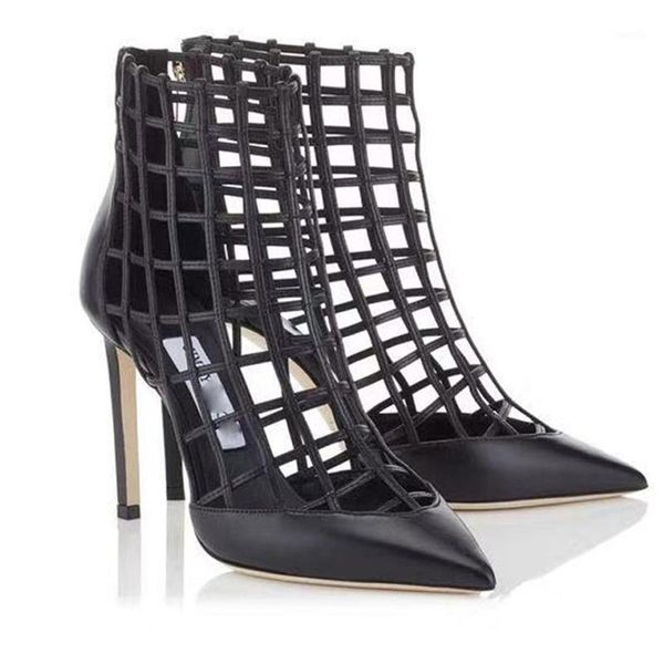 boots women spring autumn shoes cut-outs ankle fashion high heels short ladies dress pointed toe shoes1, Black
boots women spring autumn shoes cut-outs ankle fashion high heels short ladies dress pointed toe shoes1, Black