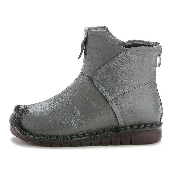 xiuteng winter genuine leather ankle handmade embroider ethnic style vintage women shoes flat boots for gift y200115, Black
xiuteng winter genuine leather ankle handmade embroider ethnic style vintage women shoes flat boots for gift y200115, Black