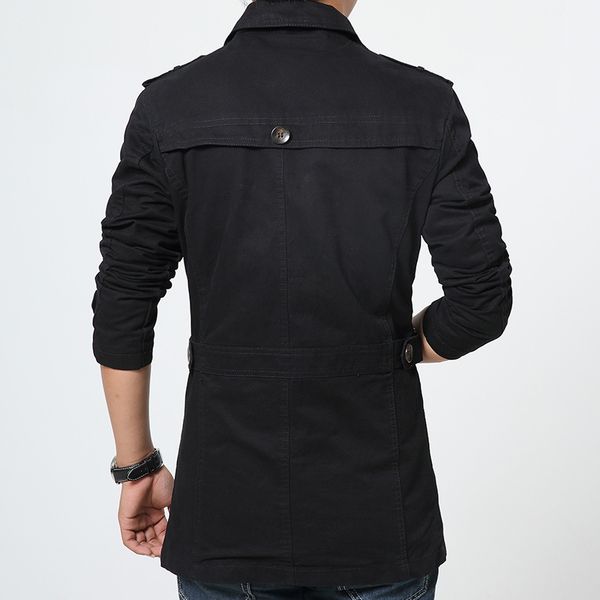 2021 new men's spring autumn business long cotton coat classic iconic trench breasted jacket k234 tfql, Black;brown
2021 new men's spring autumn business long cotton coat classic iconic trench breasted jacket k234 tfql, Black;brown