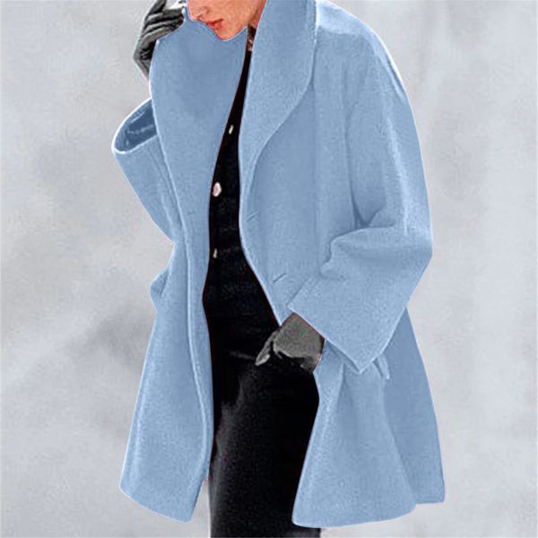 winter woolen coat trench female jacket new temperament women's popular warm slim long overcoat outerwear woolen cloth coat#0921x1020, Black
winter woolen coat trench female jacket new temperament women's popular warm slim long overcoat outerwear woolen cloth coat#0921x1020, Black