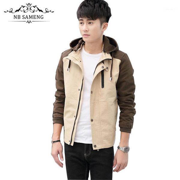 men's jackets 2021 fashion spring men casual patchwork jacket mens windbreaker coats chaquetas hombre plus size1, Black;brown
men's jackets 2021 fashion spring men casual patchwork jacket mens windbreaker coats chaquetas hombre plus size1, Black;brown