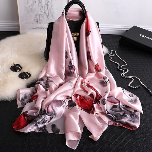 ladies scarf spring and summer pashimina korean new sunscreen silky bandanas women fashion shawl elegant tippet warm scarves, Blue;gray
ladies scarf spring and summer pashimina korean new sunscreen silky bandanas women fashion shawl elegant tippet warm scarves, Blue;gray