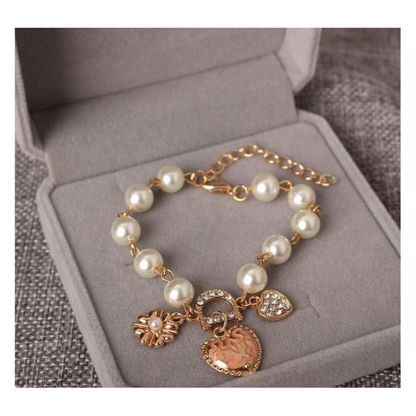 fashion peach heart flower bracelet crystal diamond d letter pearl bracelet women w sqcnld dh_seller2010, Golden;silver
fashion peach heart flower bracelet crystal diamond d letter pearl bracelet women w sqcnld dh_seller2010, Golden;silver