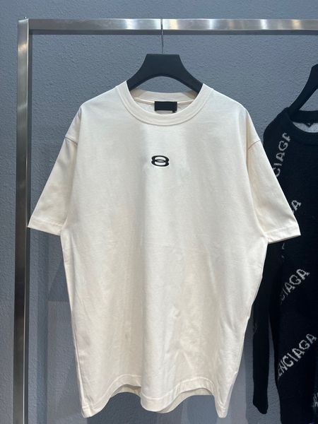2022 new spring summer cotton t-shirt round neck printed pocket short sleeve oversized us eu size 0e4, Black;brown
2022 new spring summer cotton t-shirt round neck printed pocket short sleeve oversized us eu size 0e4, Black;brown