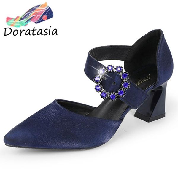 doratasia elegant women buckle strap pointed toe shallow shoes high heel vintage mature stylish sandals women sandals, Black
doratasia elegant women buckle strap pointed toe shallow shoes high heel vintage mature stylish sandals women sandals, Black