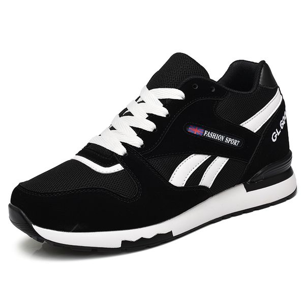 heightening elevator increasing height shoes men high heel 8cm higher sneakers sport 201125, Black
heightening elevator increasing height shoes men high heel 8cm higher sneakers sport 201125, Black