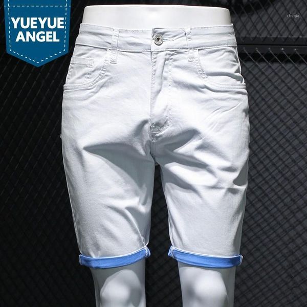 summer new white denim shorts men high street casual slim straight knee-length shorts fashion zipper beach male 28-361, Blue
summer new white denim shorts men high street casual slim straight knee-length shorts fashion zipper beach male 28-361, Blue