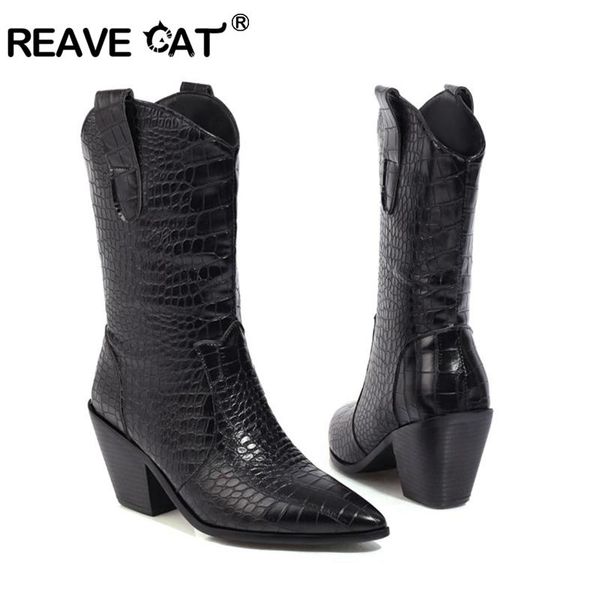boots reave cat winter warm mid-calf pointed toe 7cm chunky heels pu slip-on solid big size 34-48 yellow red black daily c2061
boots reave cat winter warm mid-calf pointed toe 7cm chunky heels pu slip-on solid big size 34-48 yellow red black daily c2061
