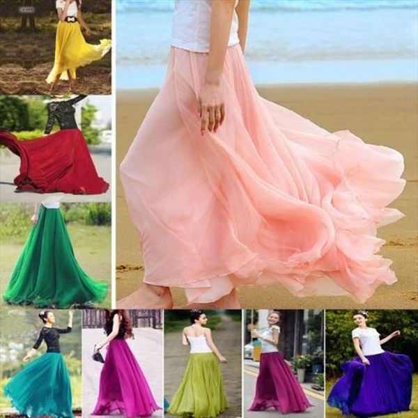 новые женщины boho двойной слой maxi платье шифон длинный сарафль леди пляж шифон сплошной юбка, Black
новые женщины boho двойной слой maxi платье шифон длинный сарафль леди пляж шифон сплошной юбка, Black