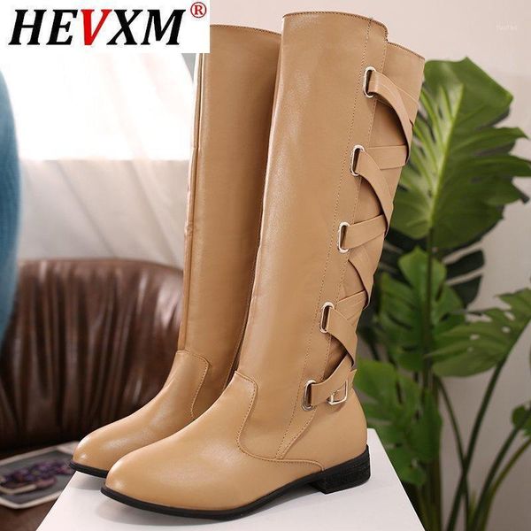 2020 pu leather women long boots riding casual belt buckle zipper autumn winter knee high loose boots botas mujer footwear1, Black
2020 pu leather women long boots riding casual belt buckle zipper autumn winter knee high loose boots botas mujer footwear1, Black