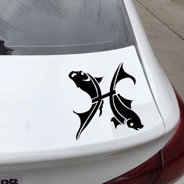 pisces fish pattern decals fashion car decoration personality window waterproof stickers , 15cm*14cm
pisces fish pattern decals fashion car decoration personality window waterproof stickers , 15cm*14cm