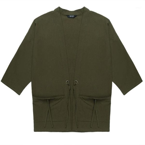 men's down & parkas men casual open stitch front pockets drawstring long autumn, winter sleeve solid loose coat kimono1, Black
men's down & parkas men casual open stitch front pockets drawstring long autumn, winter sleeve solid loose coat kimono1, Black