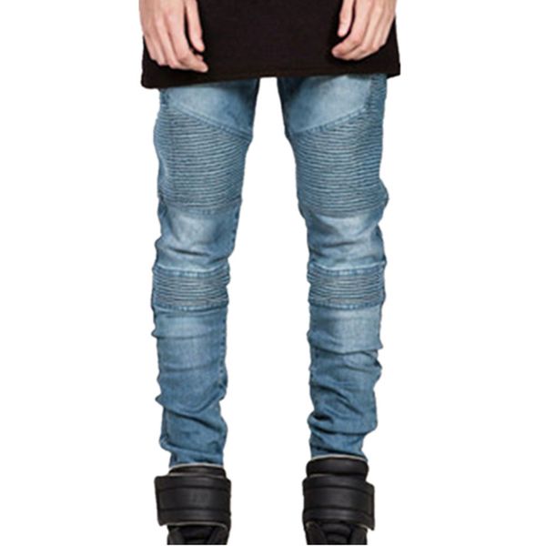 brim 2021 men's from the autumn fashion plicated pencil thin pants micro-elastic denim p2bl, Blue
brim 2021 men's from the autumn fashion plicated pencil thin pants micro-elastic denim p2bl, Blue