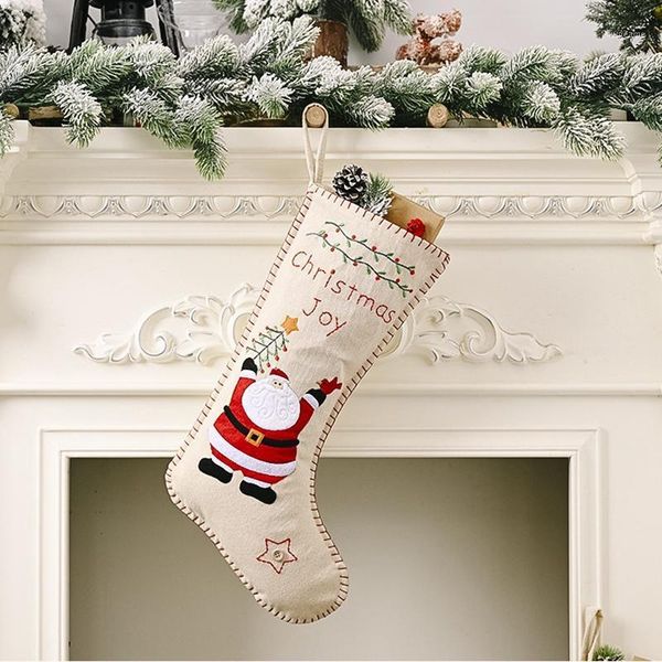 christmas decorations stockings socks with santa embroidery candy gift bag fireplace xmas tree decor year decorations1
christmas decorations stockings socks with santa embroidery candy gift bag fireplace xmas tree decor year decorations1