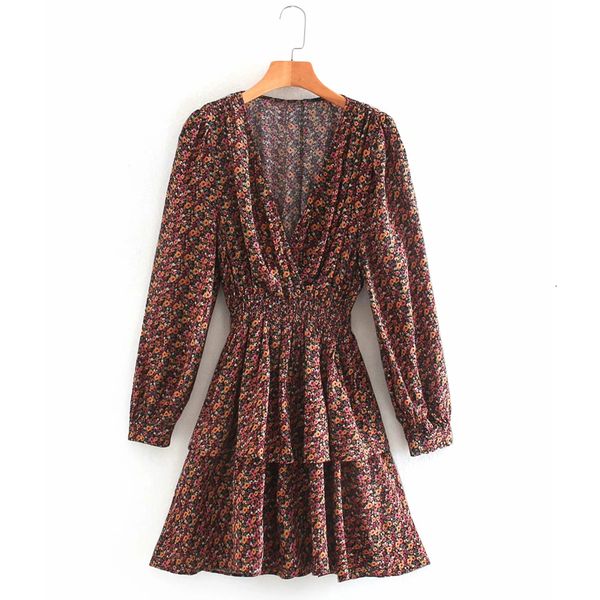 2021 new autumn floral printed mini women v neck long puff sleeve ruffle dress woman vintage elegant ladies dresses y8qb, Black;gray
2021 new autumn floral printed mini women v neck long puff sleeve ruffle dress woman vintage elegant ladies dresses y8qb, Black;gray