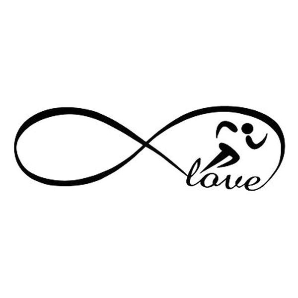 20x6.3cm infinity love runner running sticker vinyl decal car-styling car accessories s8-0733
20x6.3cm infinity love runner running sticker vinyl decal car-styling car accessories s8-0733