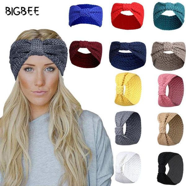 hair accessories fine winter headbands for women turban bowknot headdress solid color knitting wool bow headband europe headwear
hair accessories fine winter headbands for women turban bowknot headdress solid color knitting wool bow headband europe headwear