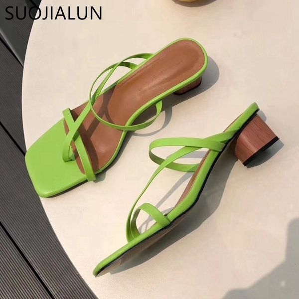 suojialun brand summer women slipper low slides female peep toe square heel sandal vacation flip flops mujer shoes y200624, Black
suojialun brand summer women slipper low slides female peep toe square heel sandal vacation flip flops mujer shoes y200624, Black