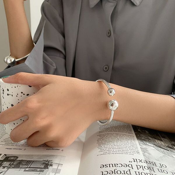 korean 925 silver personalized ball bracelet female thai size ball creative student hand jewelry, Black
korean 925 silver personalized ball bracelet female thai size ball creative student hand jewelry, Black