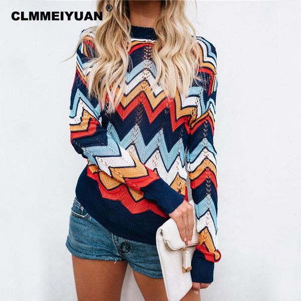 autumn rainbow striped sweater women o-neck hollow out knitted sweaters female warm jumpers pullovers 2021 chic pull femme1 women's, White;black
autumn rainbow striped sweater women o-neck hollow out knitted sweaters female warm jumpers pullovers 2021 chic pull femme1 women's, White;black