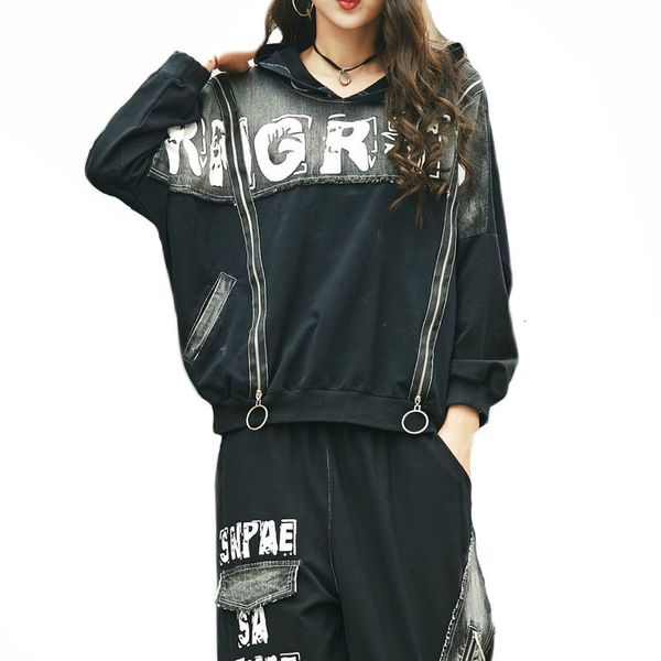 spring fashions hooded ladies hare women's pants two sets denim sweaters vintage hoodie printed outfits lm0r, White
spring fashions hooded ladies hare women's pants two sets denim sweaters vintage hoodie printed outfits lm0r, White