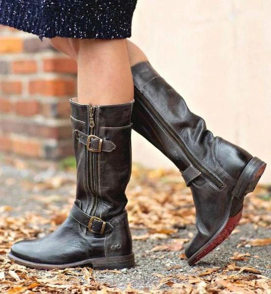 boots women mid-calf chaussure booties gladiator vintage pu leather low heels knight warm shoes woman zapatos mujer sapato nh2521, Black
boots women mid-calf chaussure booties gladiator vintage pu leather low heels knight warm shoes woman zapatos mujer sapato nh2521, Black