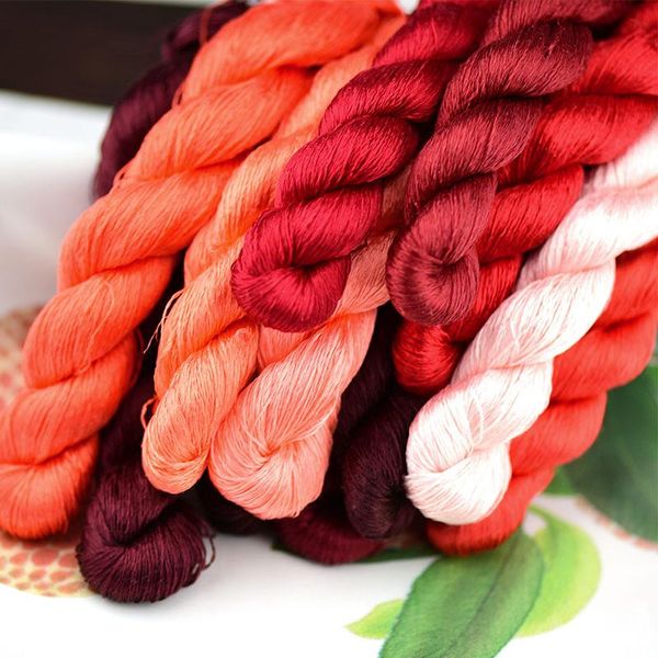 yarn 1pcs 400m 100% silk thread embroidery hand embroider cross stitch red series 13 gradient colors, Black;white
yarn 1pcs 400m 100% silk thread embroidery hand embroider cross stitch red series 13 gradient colors, Black;white