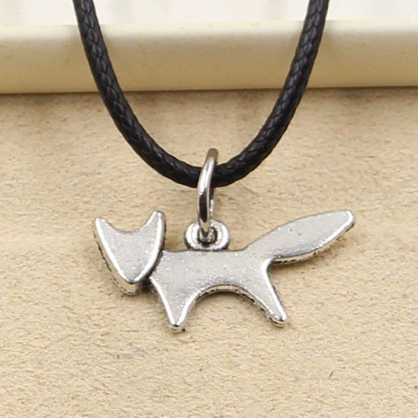 tibetan silver color pendant fox necklace choker charm black leather cord factory price handmade jewelry 2c7w
tibetan silver color pendant fox necklace choker charm black leather cord factory price handmade jewelry 2c7w