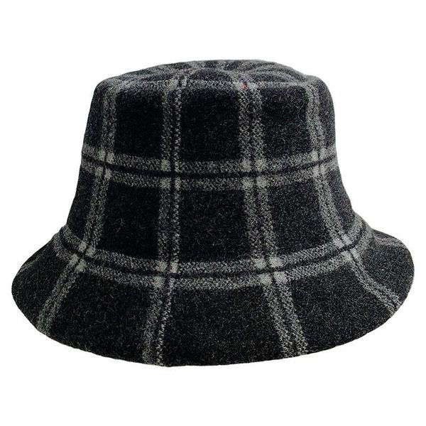 wool versatile fashion plaid autumn and winter women's fisherman's cap basin cap, Blue;gray
wool versatile fashion plaid autumn and winter women's fisherman's cap basin cap, Blue;gray