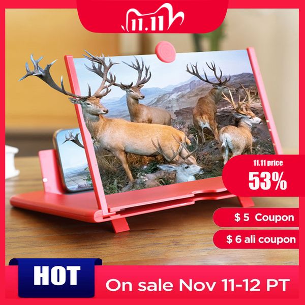 12 inch 3d amplifier mobile phone magnifier glass hd stand for video folding screen enlarged eyes protection holder
12 inch 3d amplifier mobile phone magnifier glass hd stand for video folding screen enlarged eyes protection holder