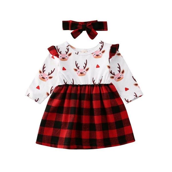 girl's dresses 0-24 months baby girls christmas dress born xmas for toddler girl deer clothes plaid, Red;yellow
girl's dresses 0-24 months baby girls christmas dress born xmas for toddler girl deer clothes plaid, Red;yellow