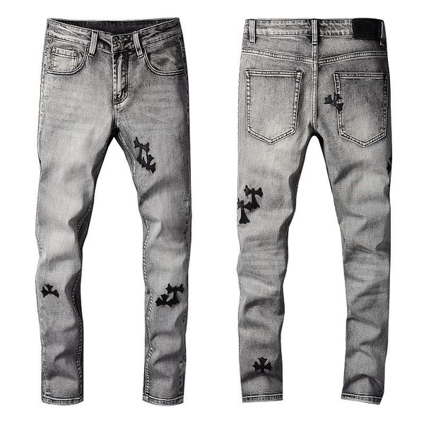 mens hip hop hole customized jeans fashion trend casual stretch tight washed jeans designer four seasons male zipper skinny denim pants, Blue
mens hip hop hole customized jeans fashion trend casual stretch tight washed jeans designer four seasons male zipper skinny denim pants, Blue