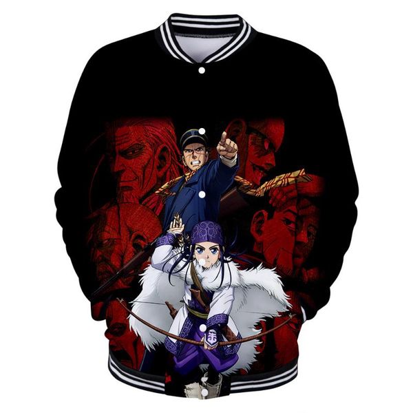 new anime golden kamuy cosplay coat sugimoto saichi asirpa 3d print fashion casual baseball uniform jacket, Black
new anime golden kamuy cosplay coat sugimoto saichi asirpa 3d print fashion casual baseball uniform jacket, Black