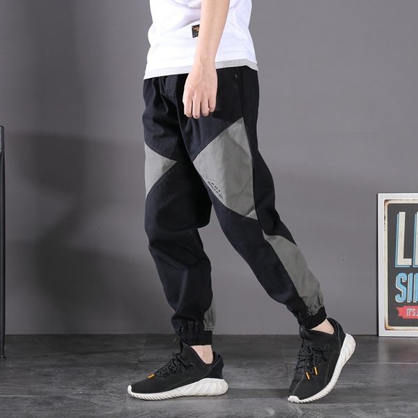 2021 new newly fashion fit spliced designer casual streetwear hip hop joggers pants men zkie, Blue
2021 new newly fashion fit spliced designer casual streetwear hip hop joggers pants men zkie, Blue