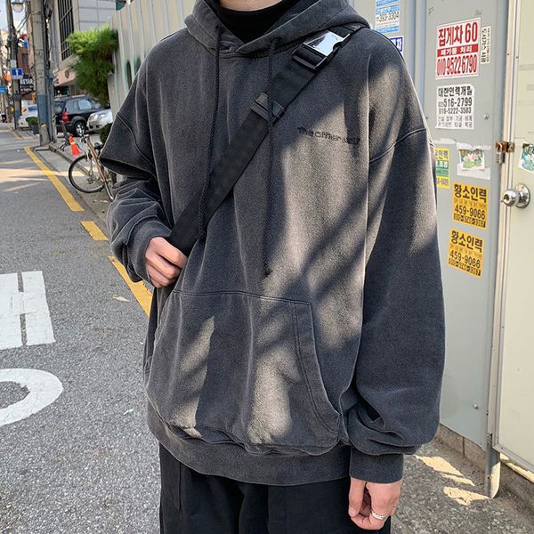 e-baihui 2021 pure color simple hooded plush sweater men's spring autumn new loose jacket fashion casual slim men's wear sh133, Black
e-baihui 2021 pure color simple hooded plush sweater men's spring autumn new loose jacket fashion casual slim men's wear sh133, Black