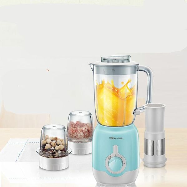 220v bear multi-function processor electric blender stainless steel meat grinder fruit juicer1