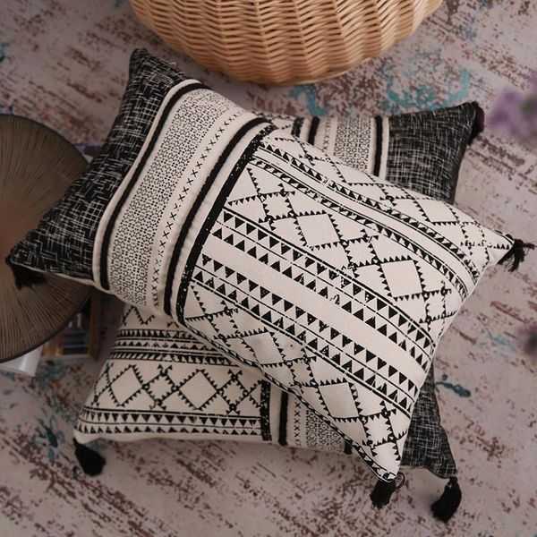 cushion/decorative pillow black beige linen cotton tasseled cushion cover home decoration sofa 45x45cm/50x50cm/30x50cm boho pillowcase sham
cushion/decorative pillow black beige linen cotton tasseled cushion cover home decoration sofa 45x45cm/50x50cm/30x50cm boho pillowcase sham