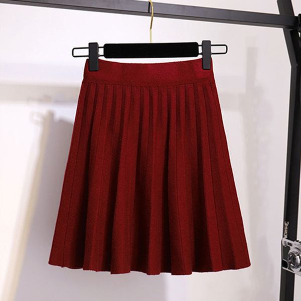 surmiitro knitted pleated mini skirts women 2020 autumn winter casual ladies elastic high waist korean a line skirt female q1209, Black
surmiitro knitted pleated mini skirts women 2020 autumn winter casual ladies elastic high waist korean a line skirt female q1209, Black